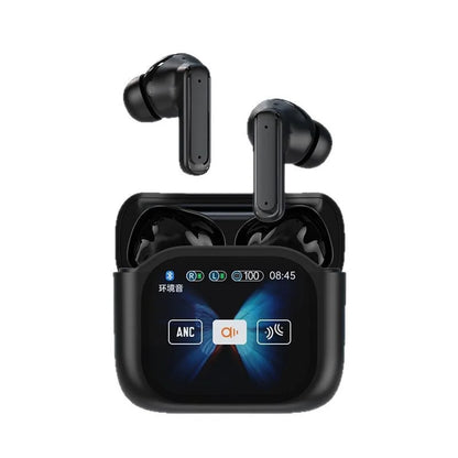 BY16 Smart Audio AI Translator Earbuds 150 Online Translation Languages Earbuds Screen Binaural Voice Translating Ear Buds